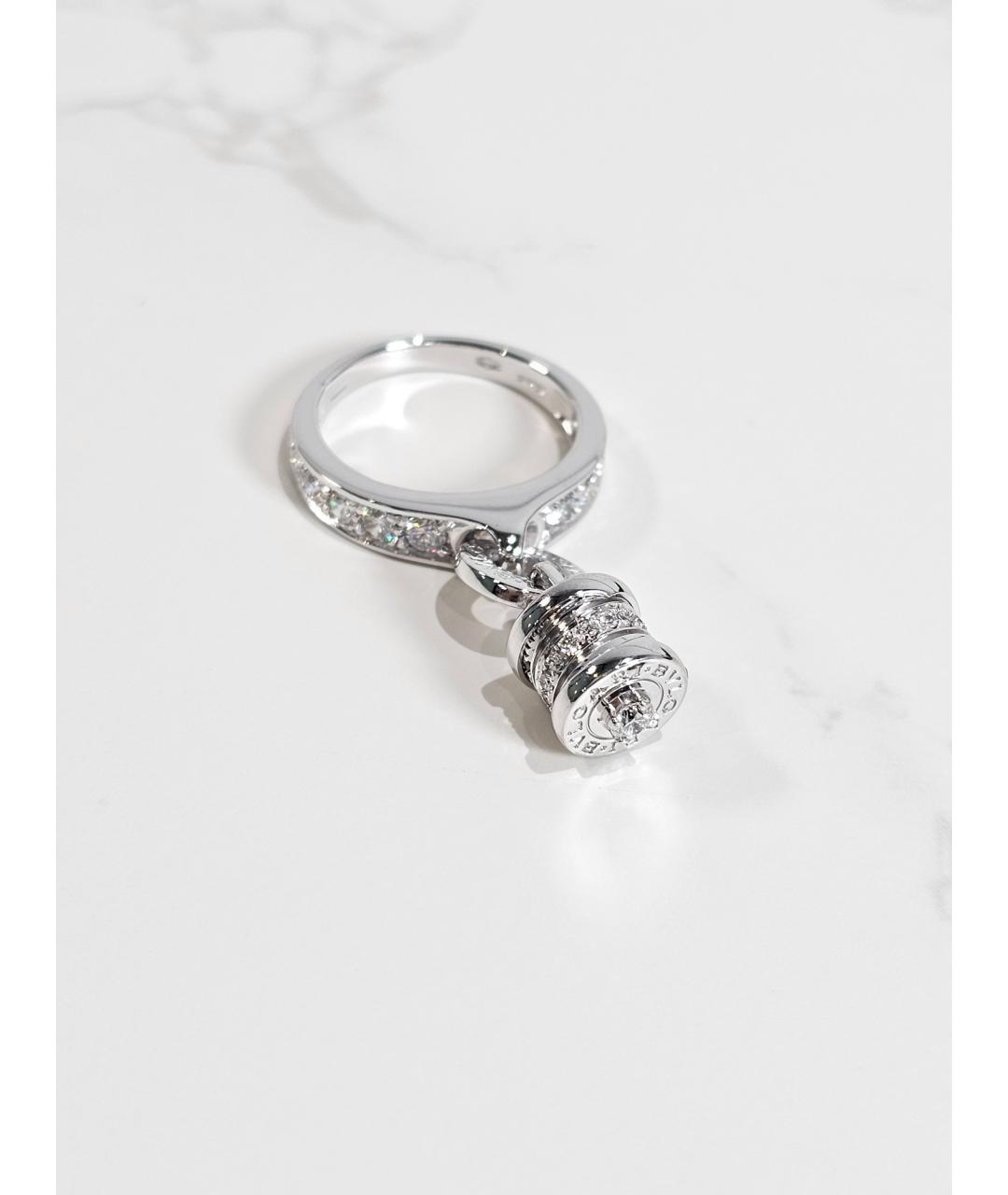 BVLGARI Серебряное кольцо из белого золота, фото 2