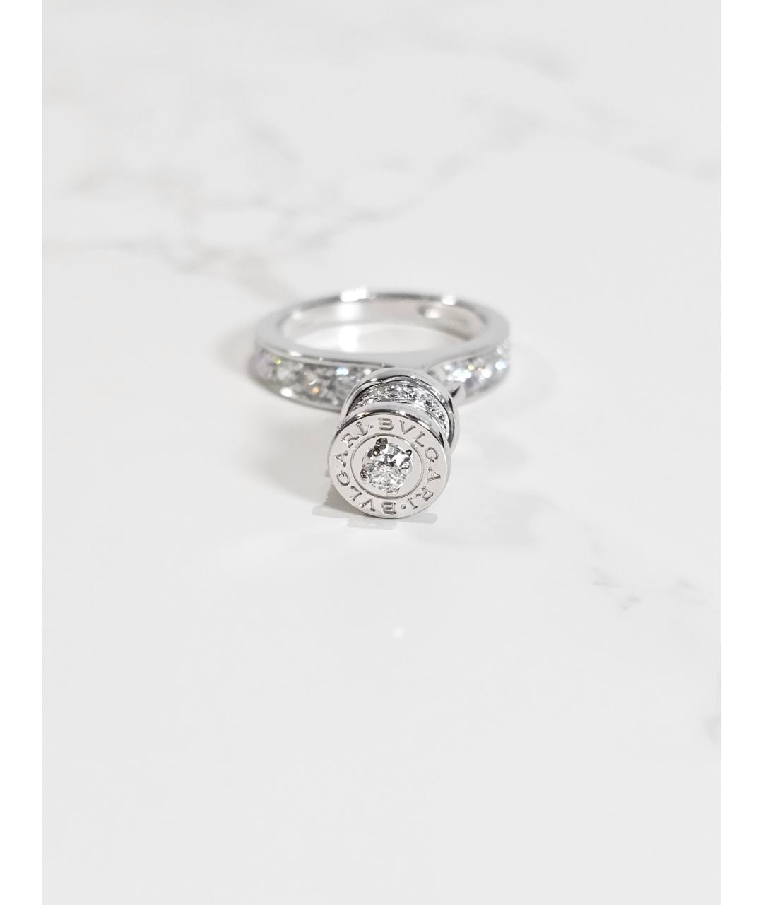 BVLGARI Серебряное кольцо из белого золота, фото 3