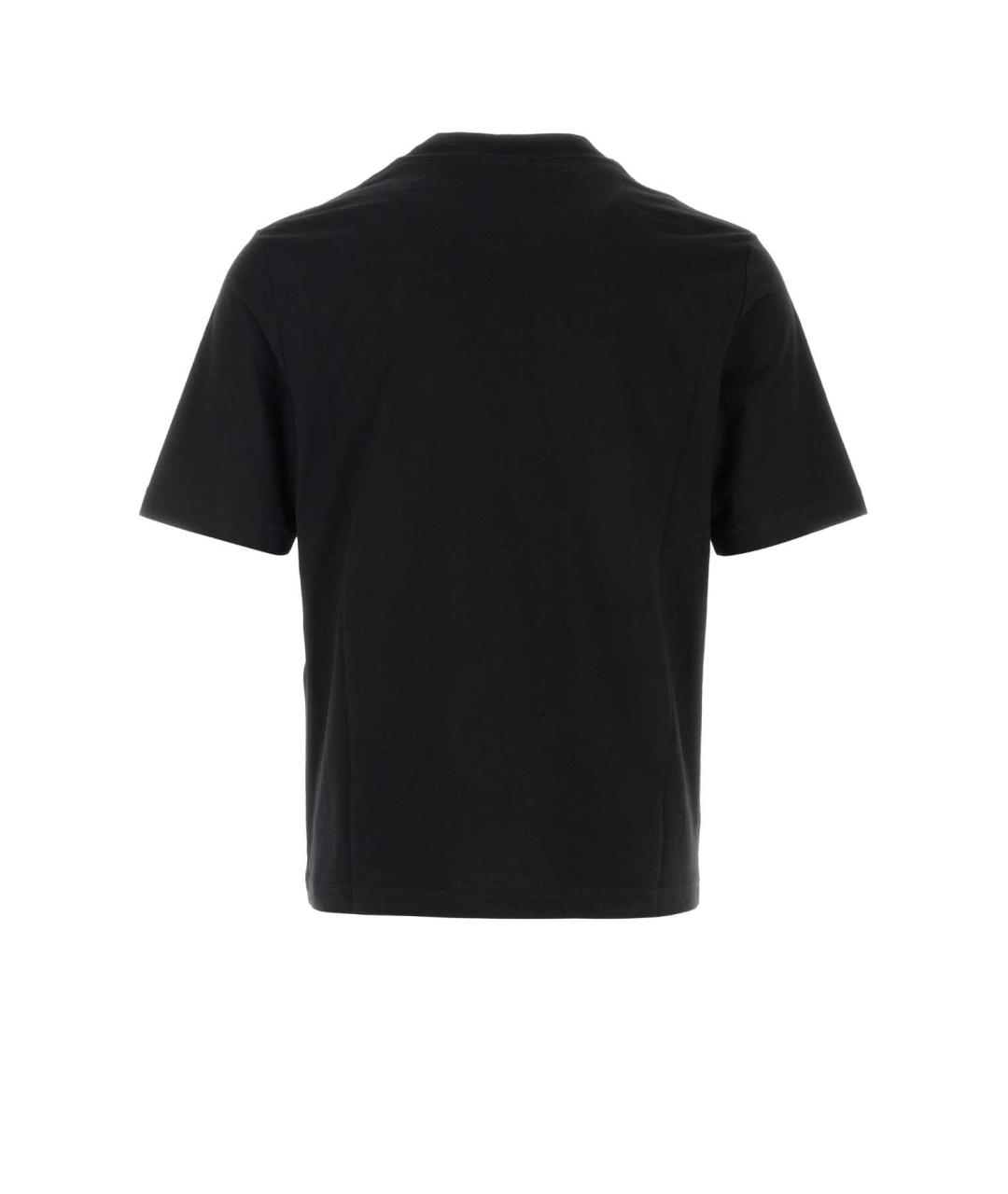 GUCCI Черная хлопковая футболка, фото 2