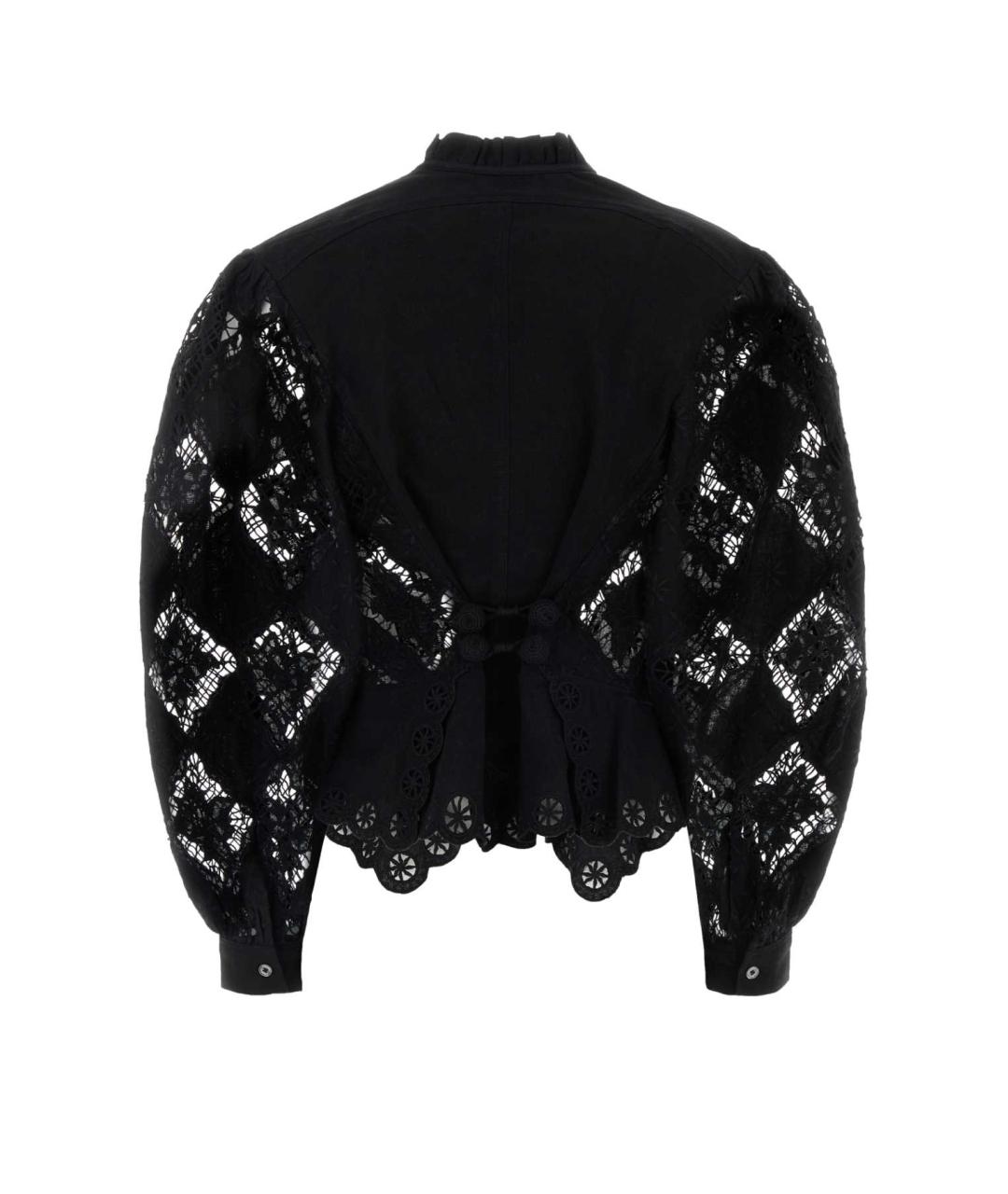ISABEL MARANT Черный хлопковый жакет/пиджак, фото 2