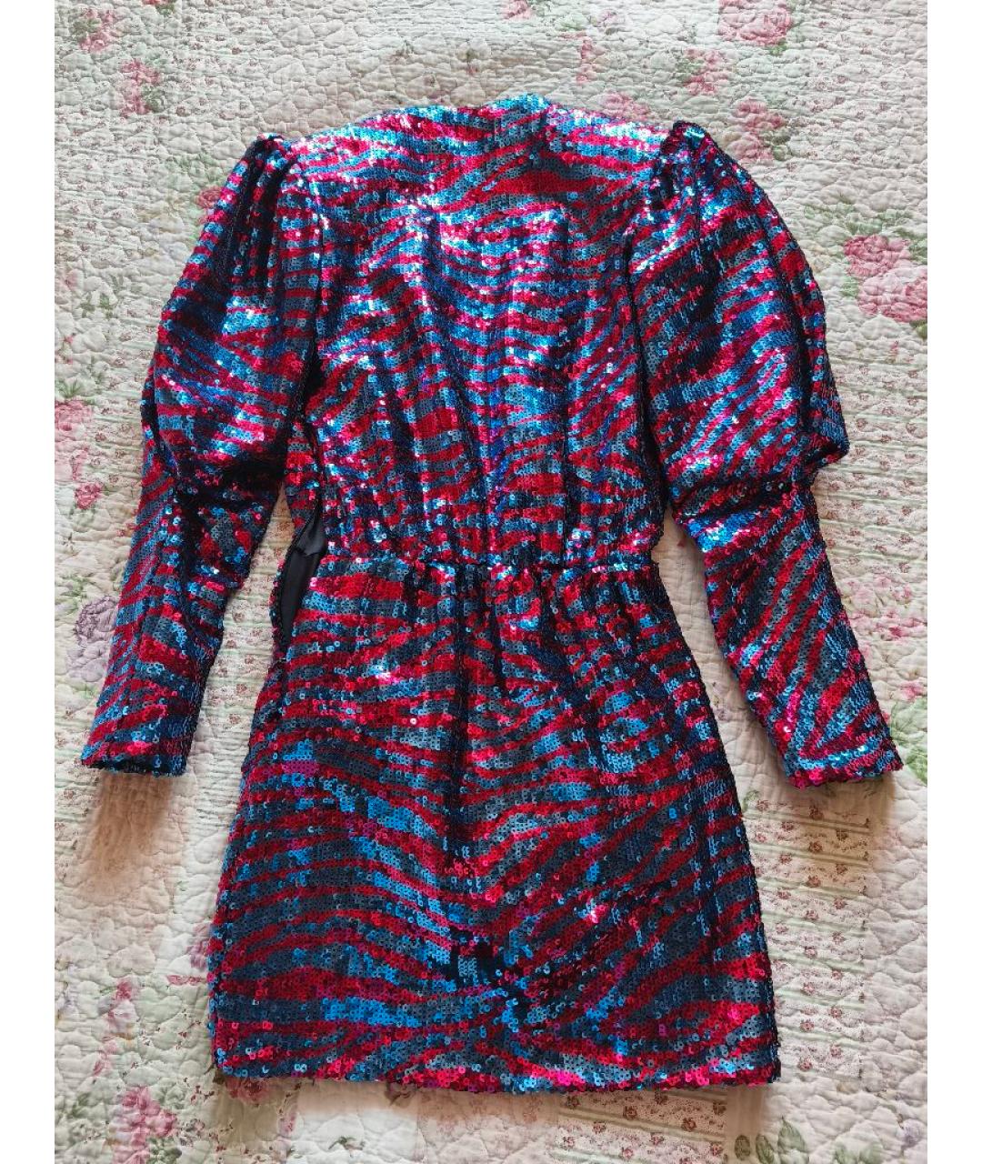 GIUSEPPE DI MORABITO Мульти полиэстеровое коктейльное платье, фото 2