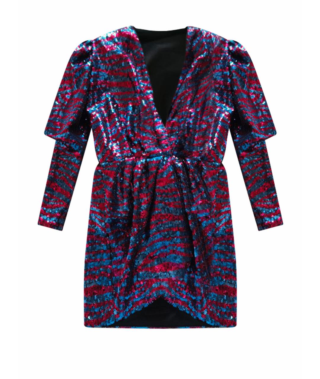 GIUSEPPE DI MORABITO Мульти полиэстеровое коктейльное платье, фото 1