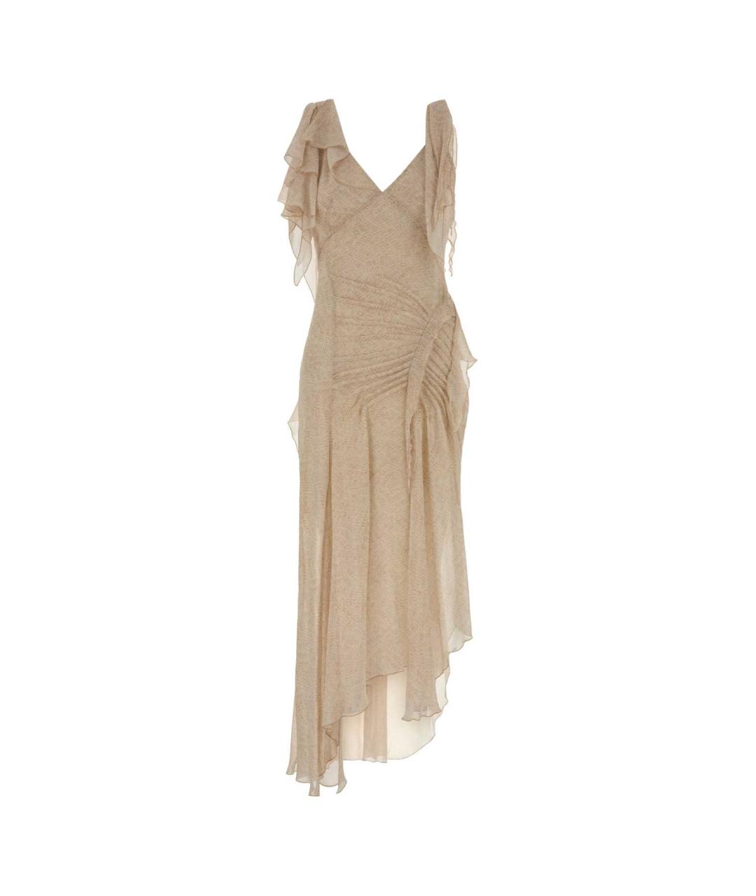 ISABEL MARANT Мульти шелковое вечернее платье, фото 3