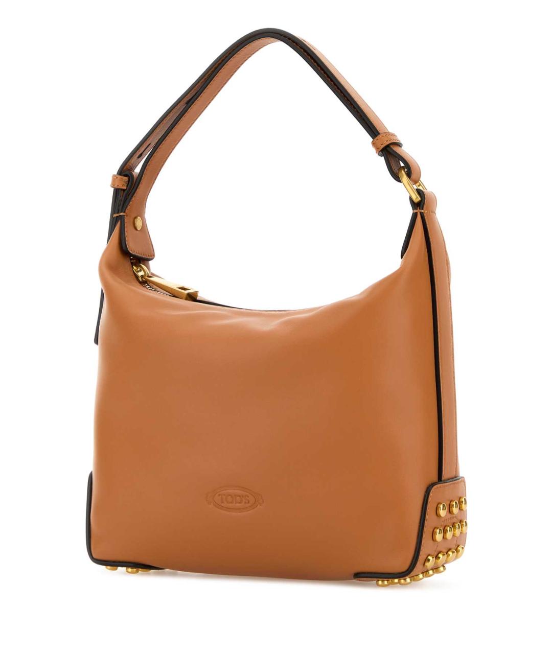 TOD'S Оранжевая кожаная сумка через плечо, фото 2
