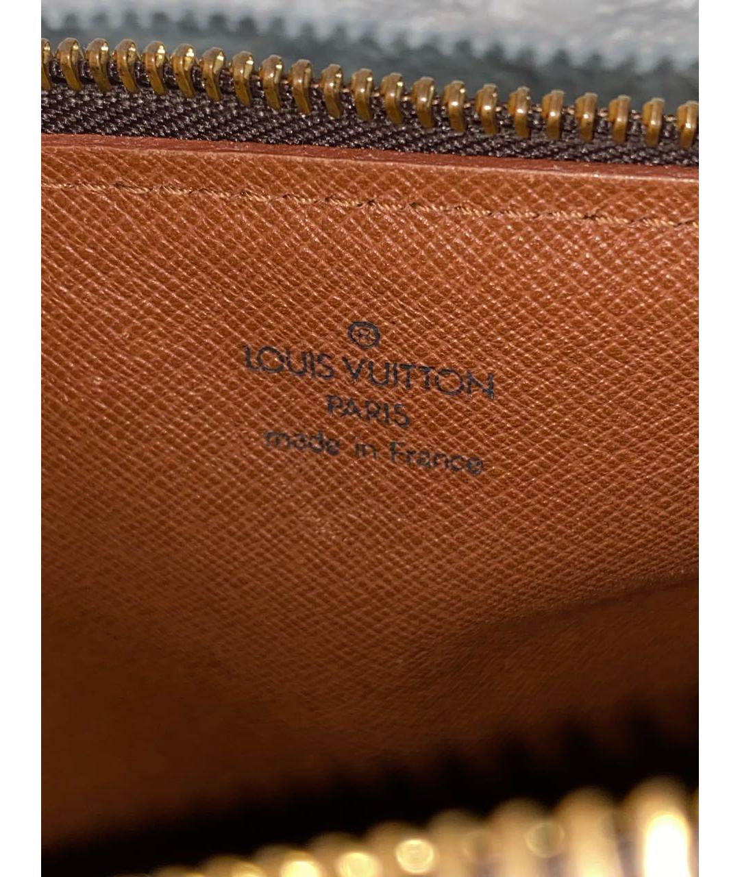 LOUIS VUITTON Коричневая сумка с короткими ручками, фото 8