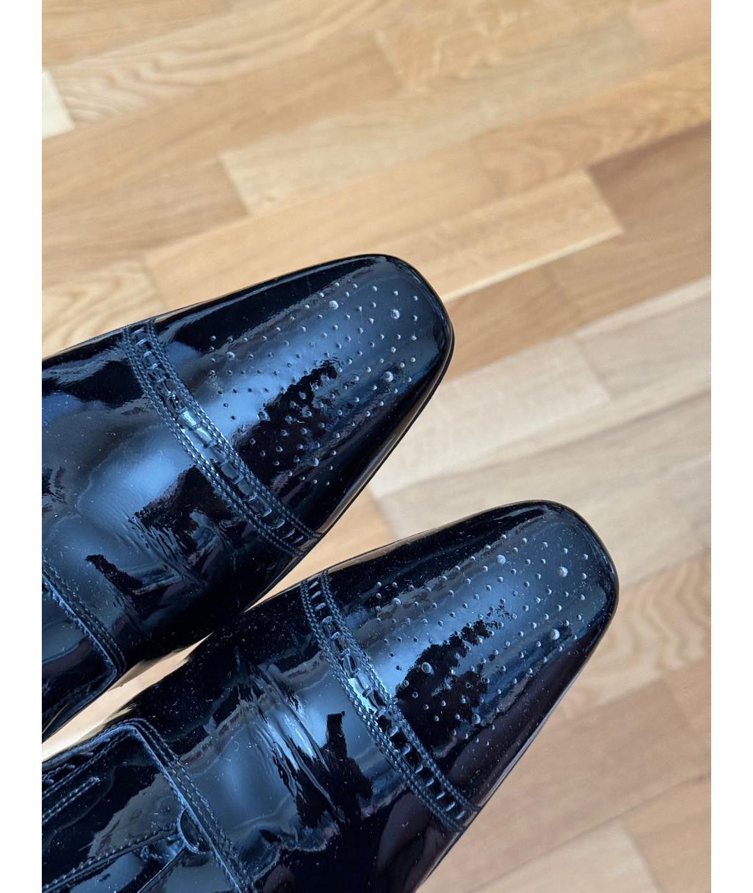 DOLCE&GABBANA Черные туфли из лакированной кожи, фото 7