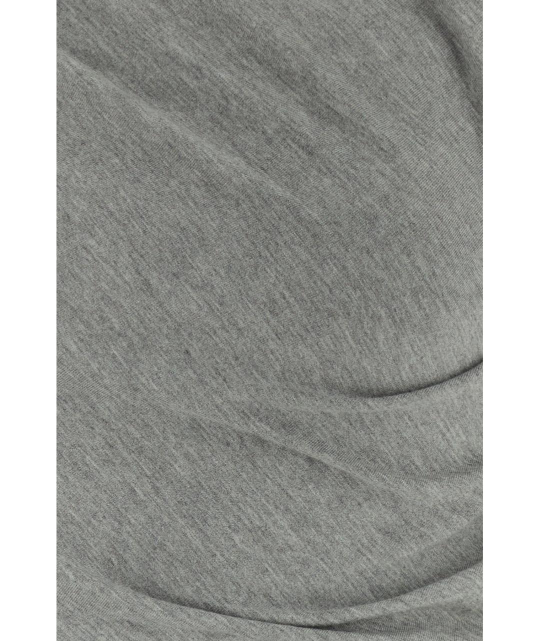 GIMAGUAS Серое вискозное повседневное платье, фото 3