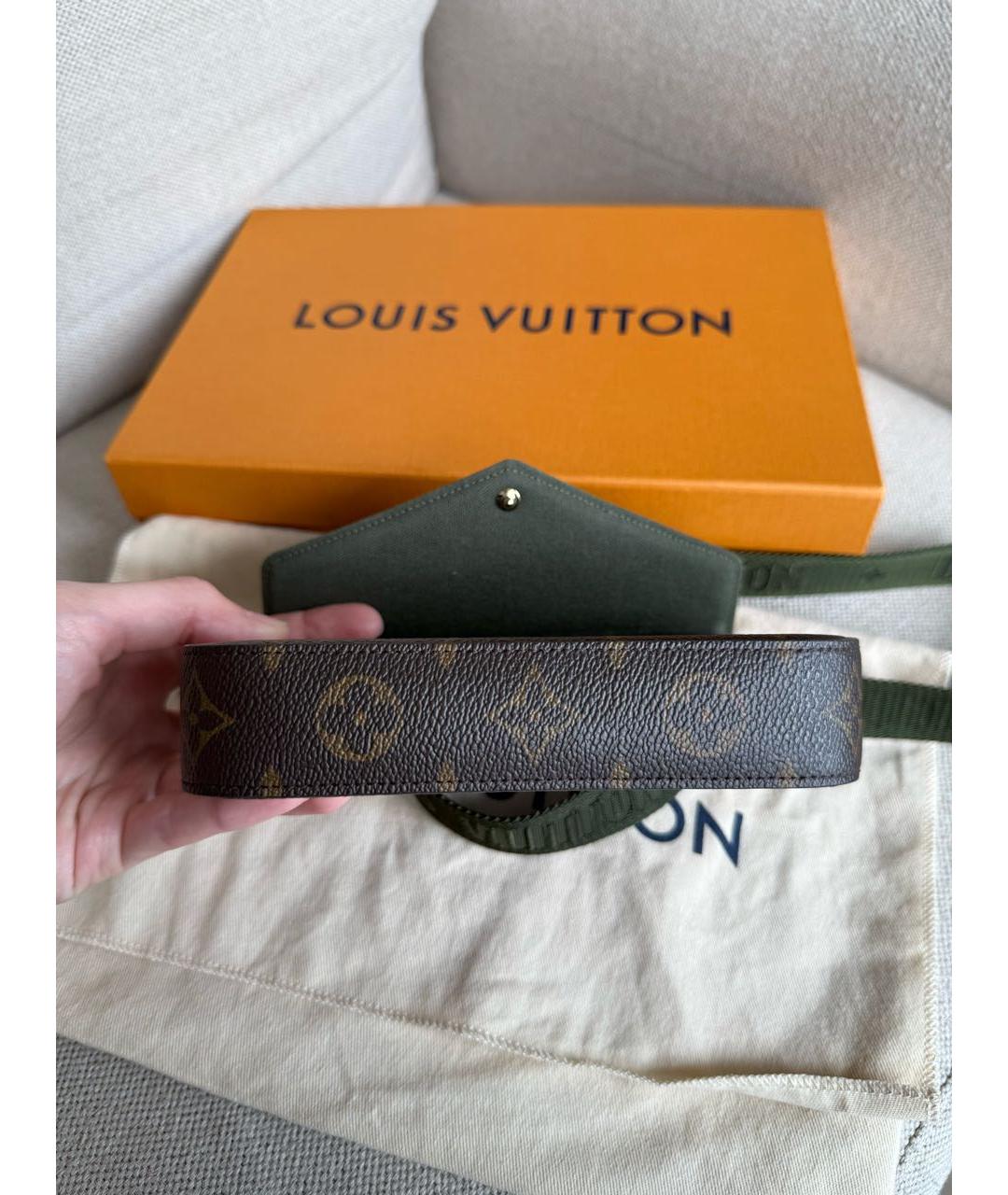 LOUIS VUITTON Коричневая сумка через плечо, фото 8