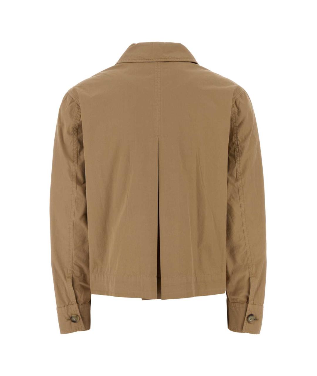 WOOLRICH Бежевая хлопковая куртка, фото 2