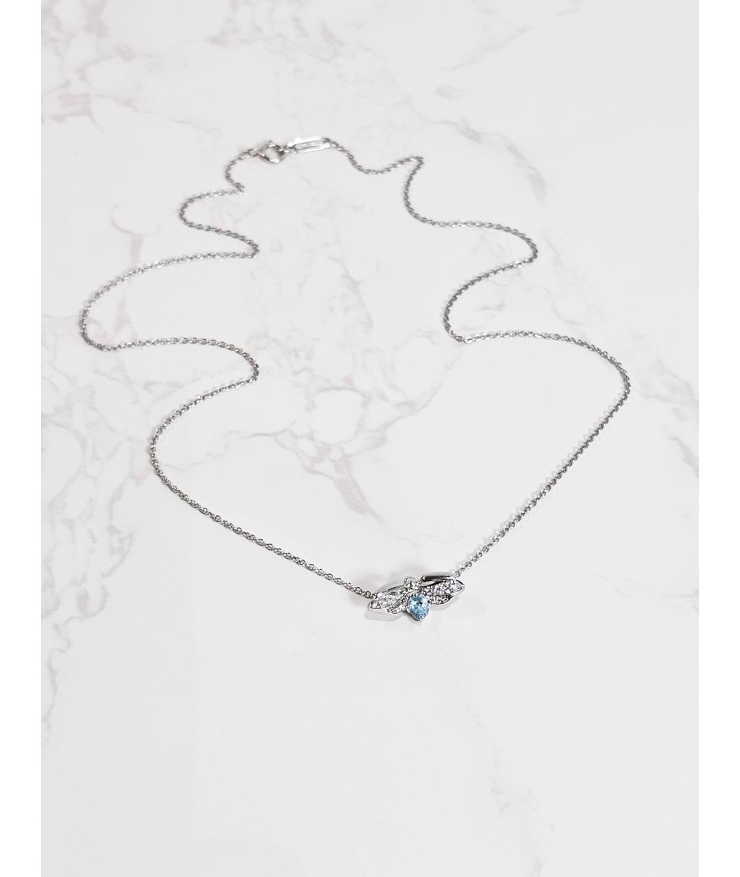 TIFFANY&CO Серебряное платиновое колье, фото 3