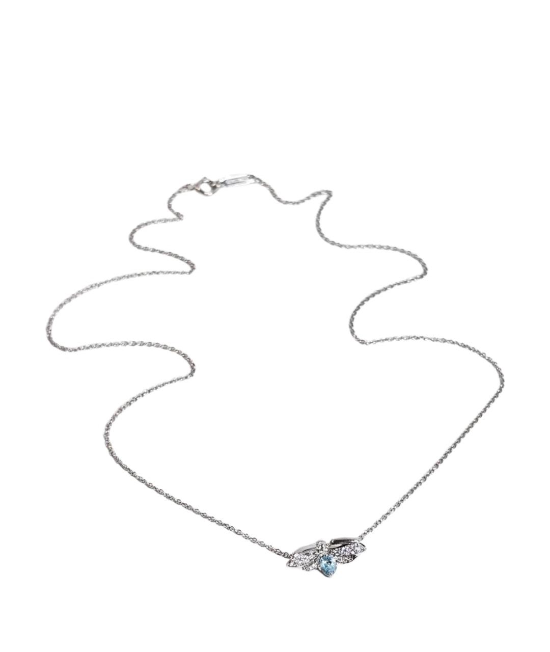 TIFFANY&CO Серебряное платиновое колье, фото 1