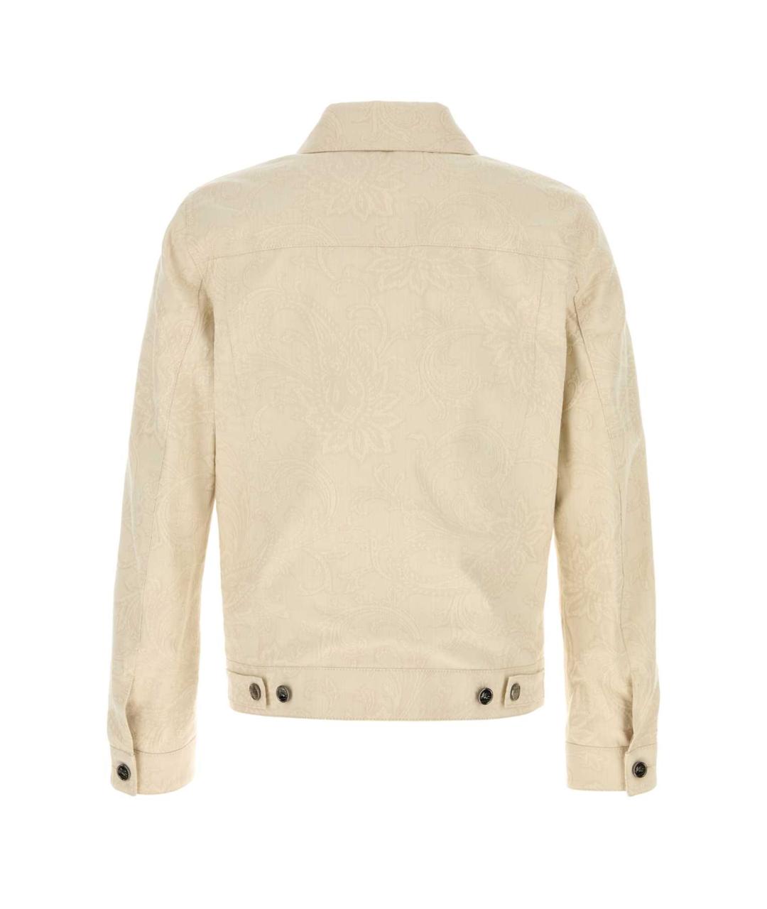 ETRO Бежевая хлопковая куртка, фото 2