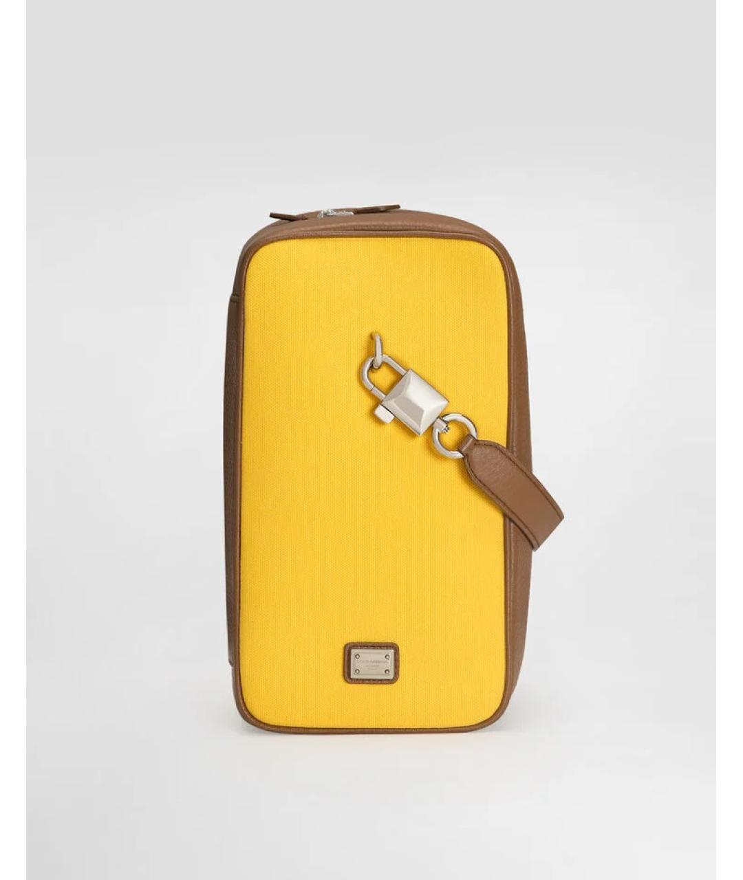 DOLCE&GABBANA Мульти кожаная сумка тоут, фото 3