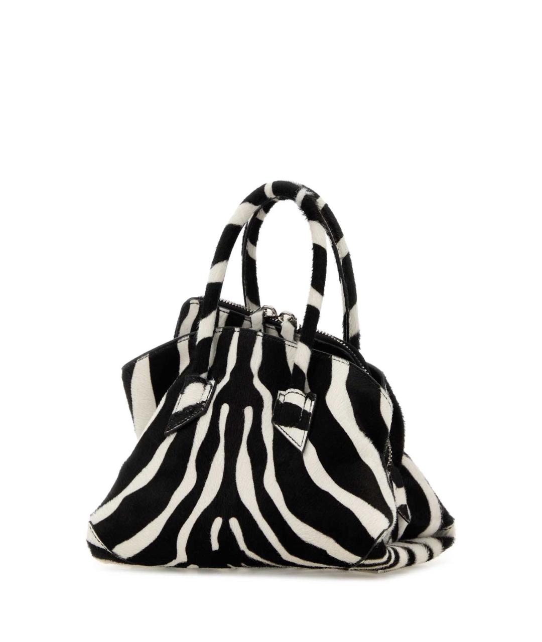 THE ATTICO Мульти кожаная сумка с короткими ручками, фото 2