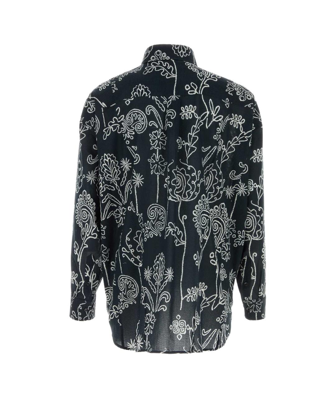 GIORGIO ARMANI Мульти хлопковая кэжуал рубашка, фото 2