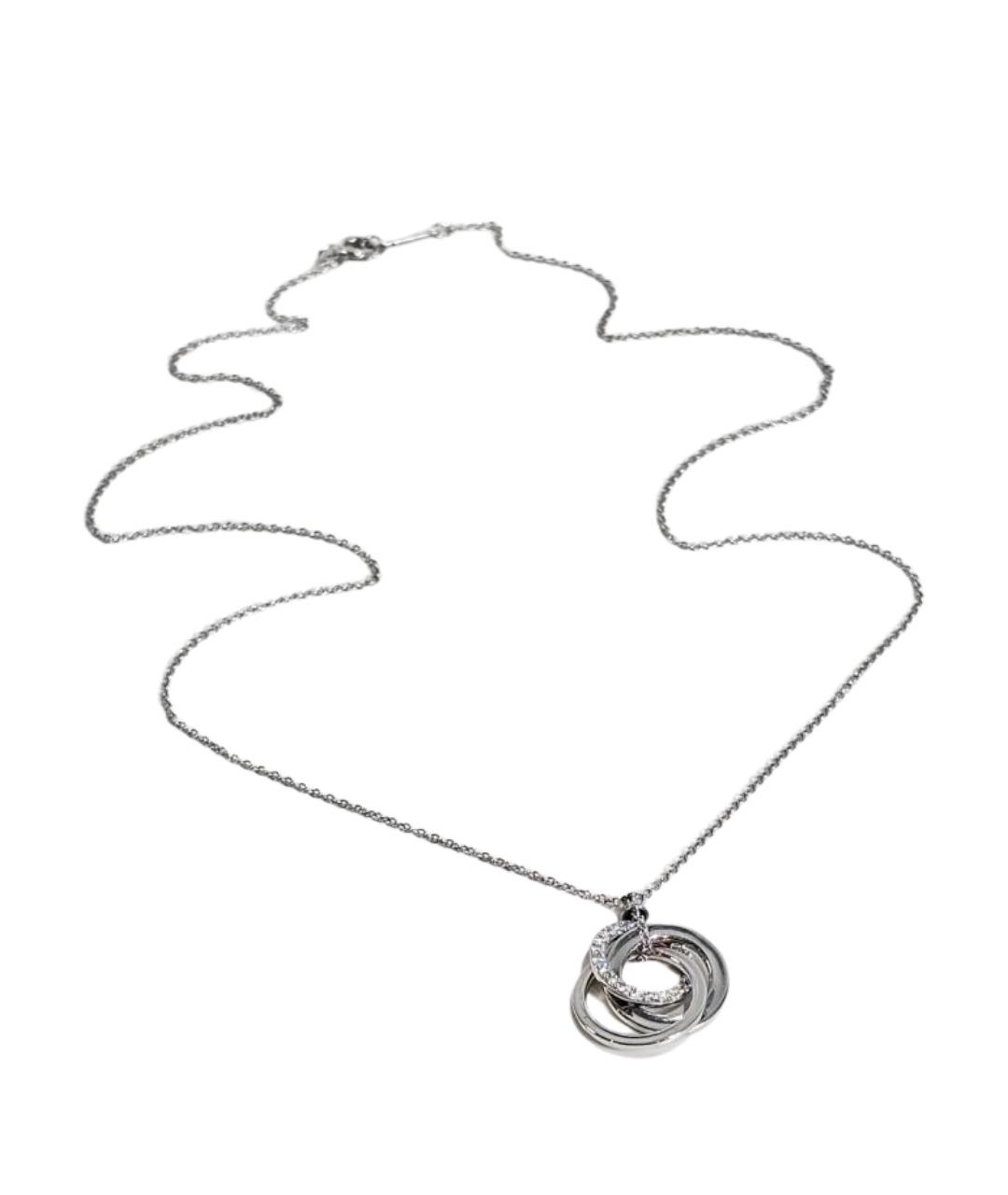 TIFFANY&CO Серебряное колье из белого золота, фото 1