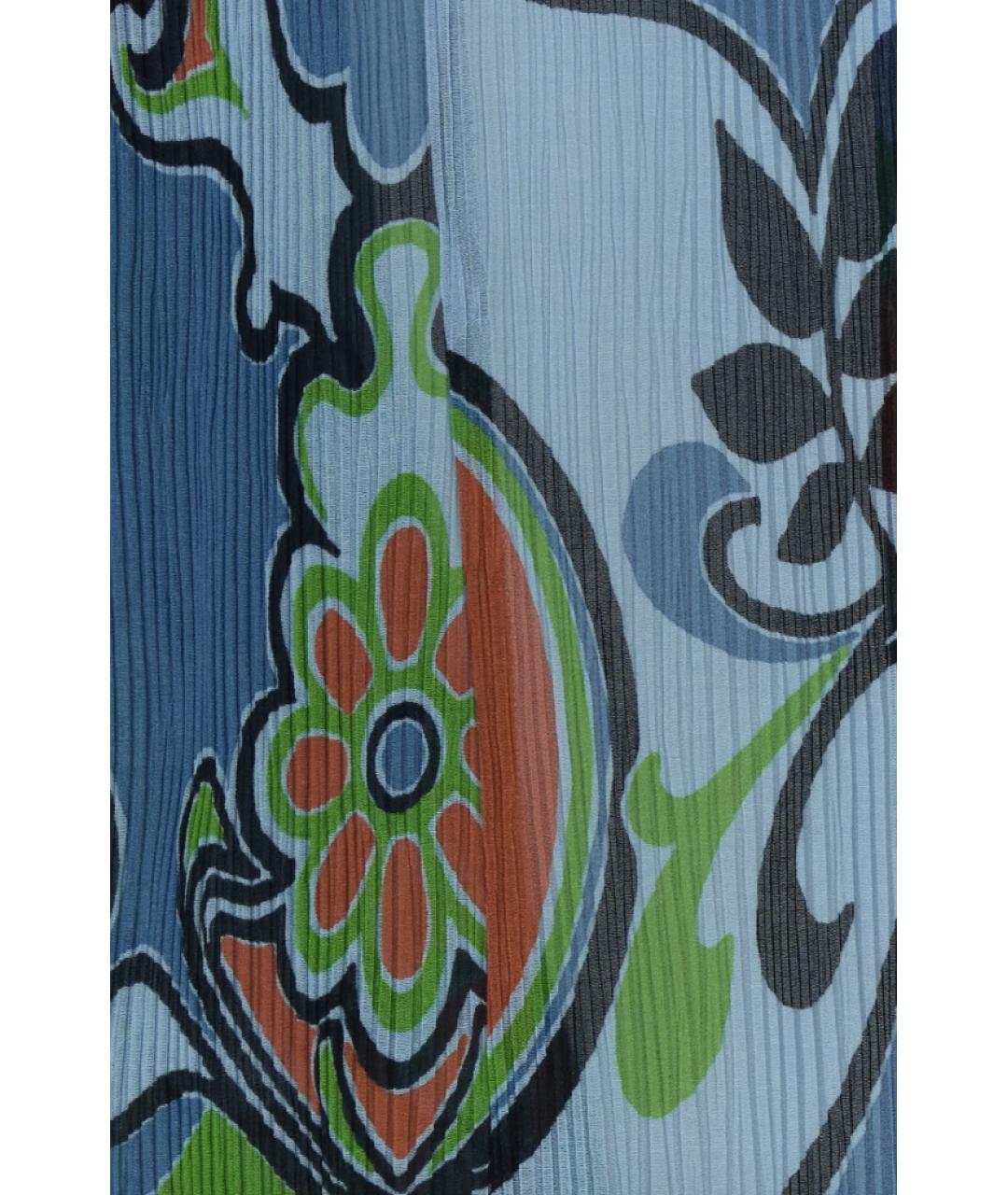 ETRO Мульти вискозные брюки широкие, фото 4