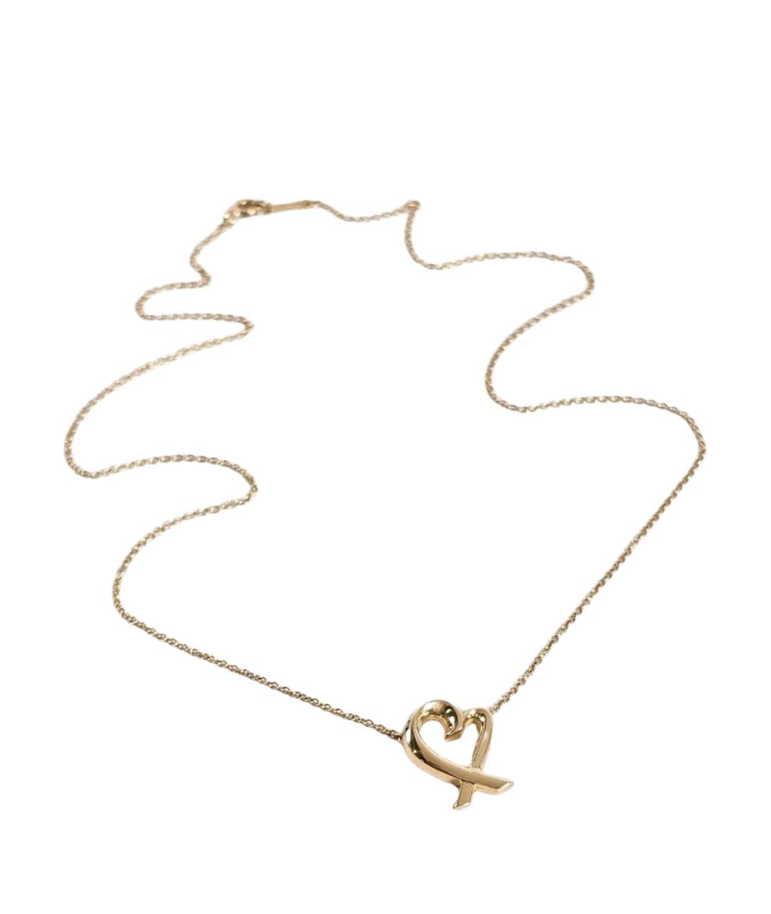 TIFFANY&CO Золотое колье из желтого золота, фото 1