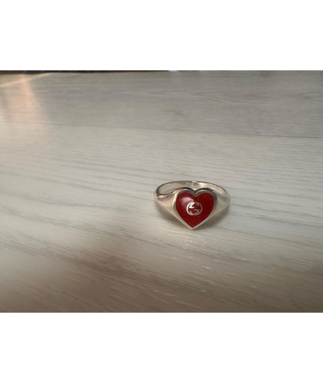 GUCCI Серебряное серебряное кольцо, фото 5