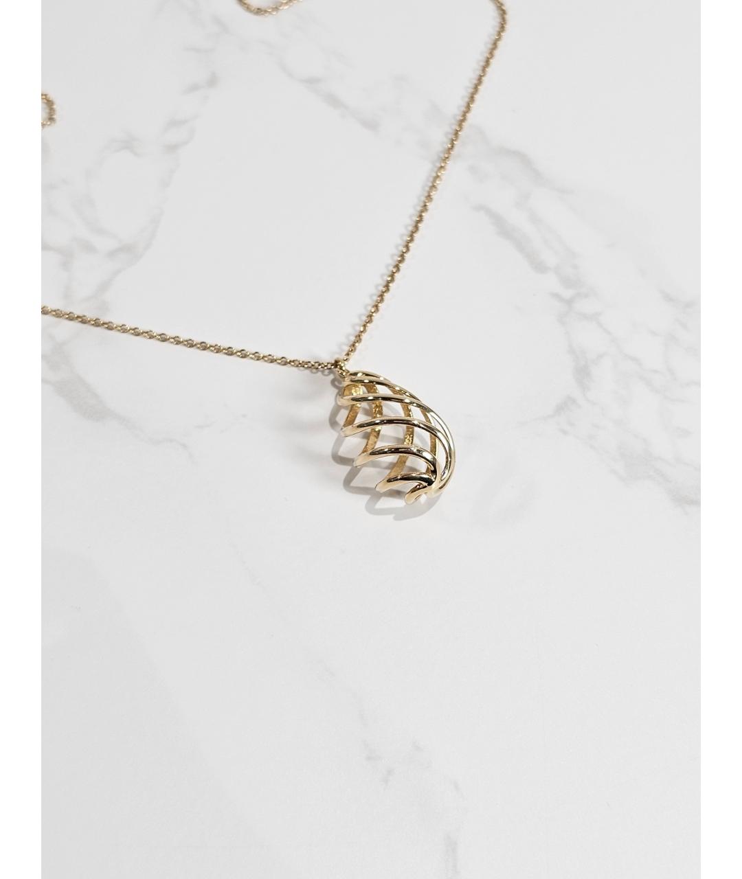 TIFFANY&CO Золотое колье из желтого золота, фото 2