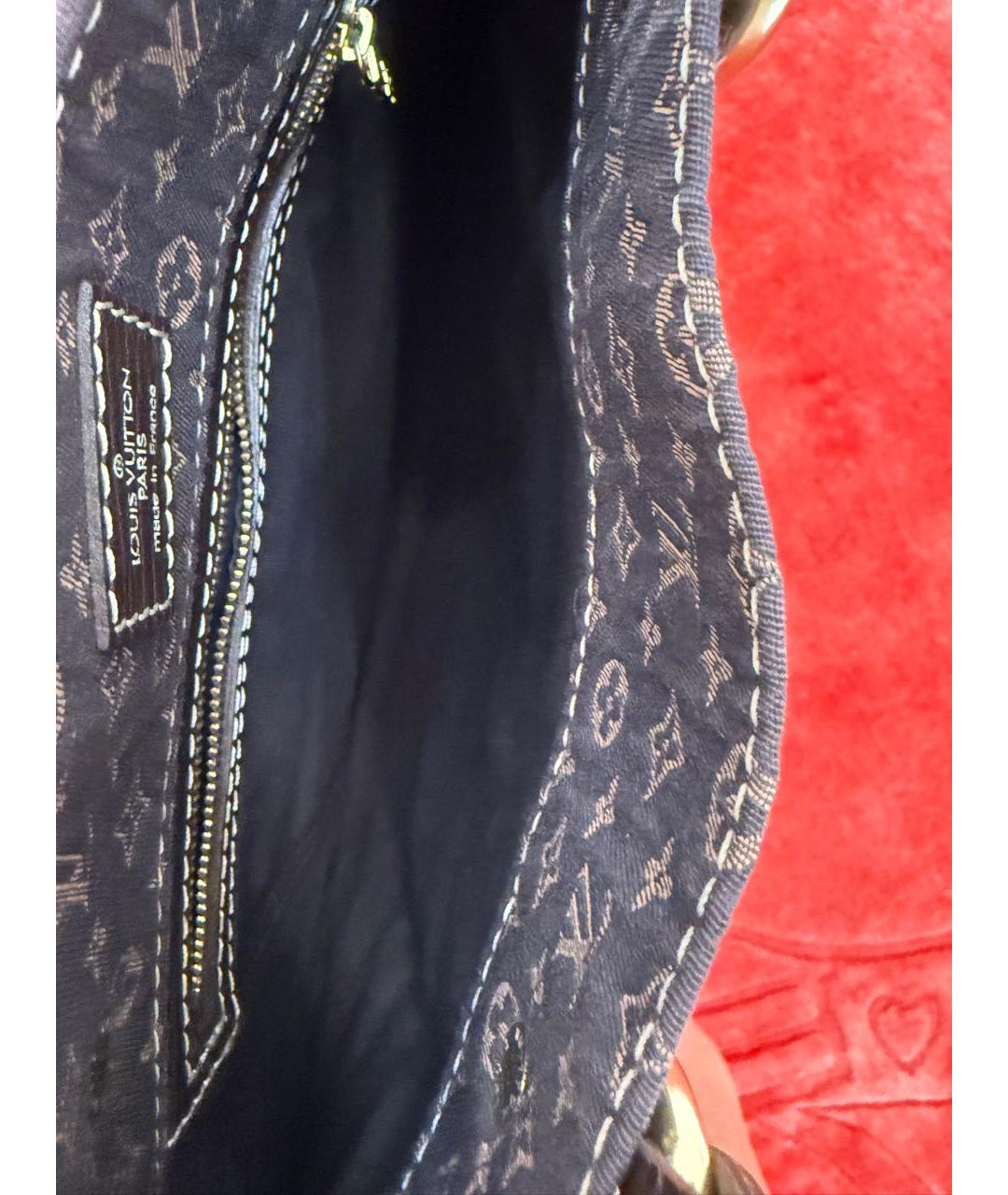 LOUIS VUITTON Коричневая сумка с короткими ручками, фото 3