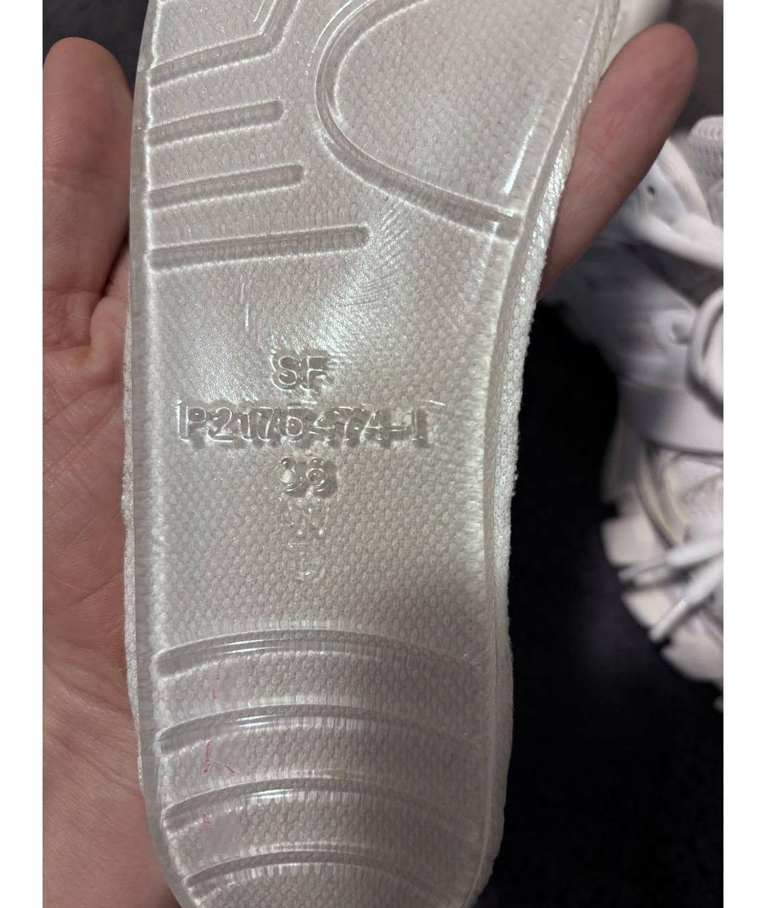 BALENCIAGA Белые синтетические кроссовки, фото 6