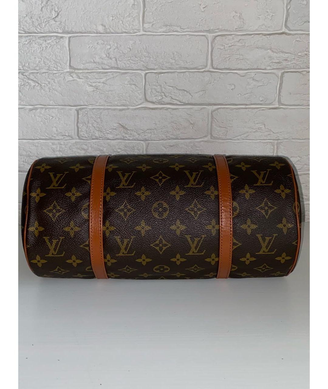 LOUIS VUITTON Коричневая сумка через плечо, фото 5