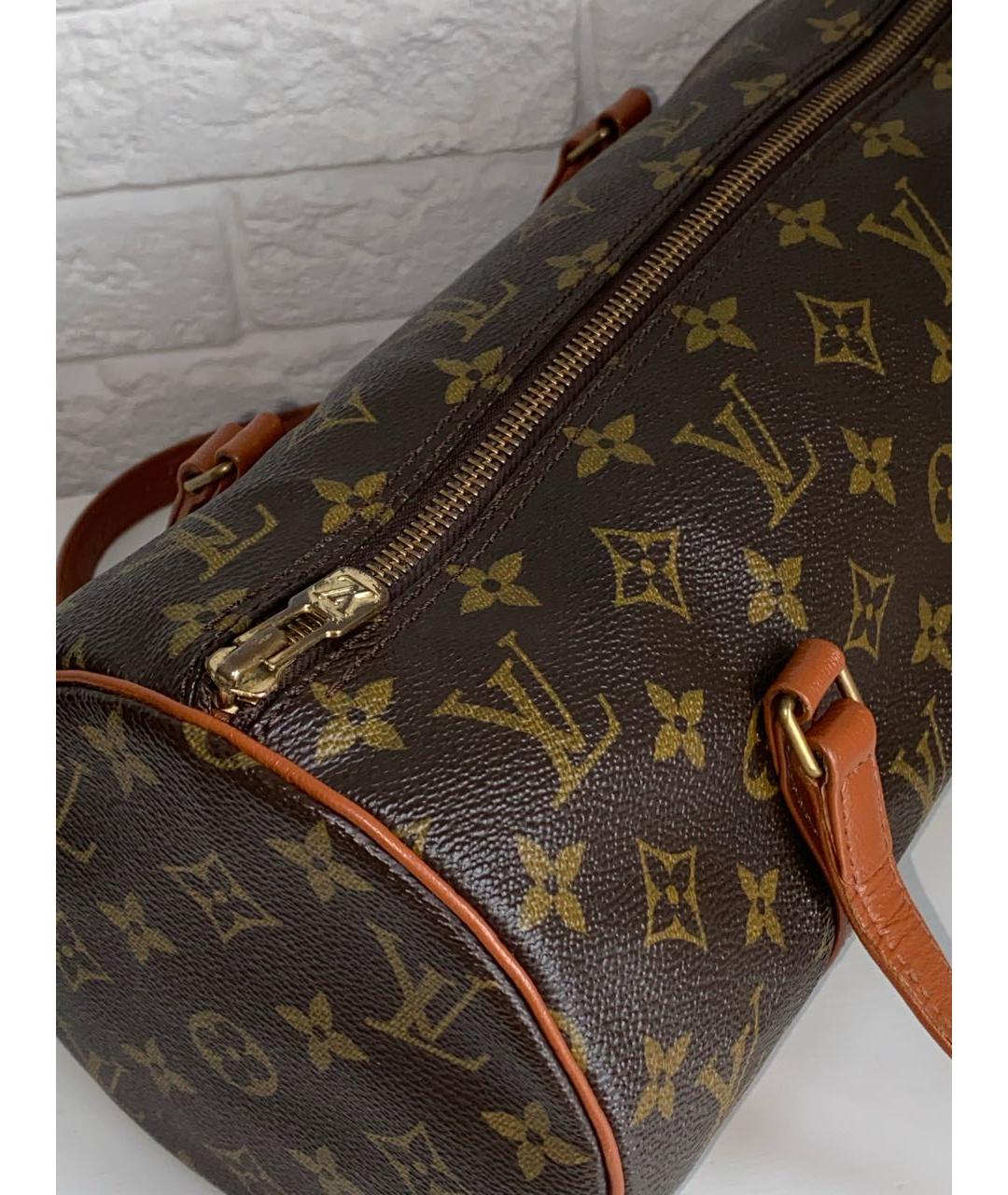 LOUIS VUITTON Коричневая сумка через плечо, фото 6