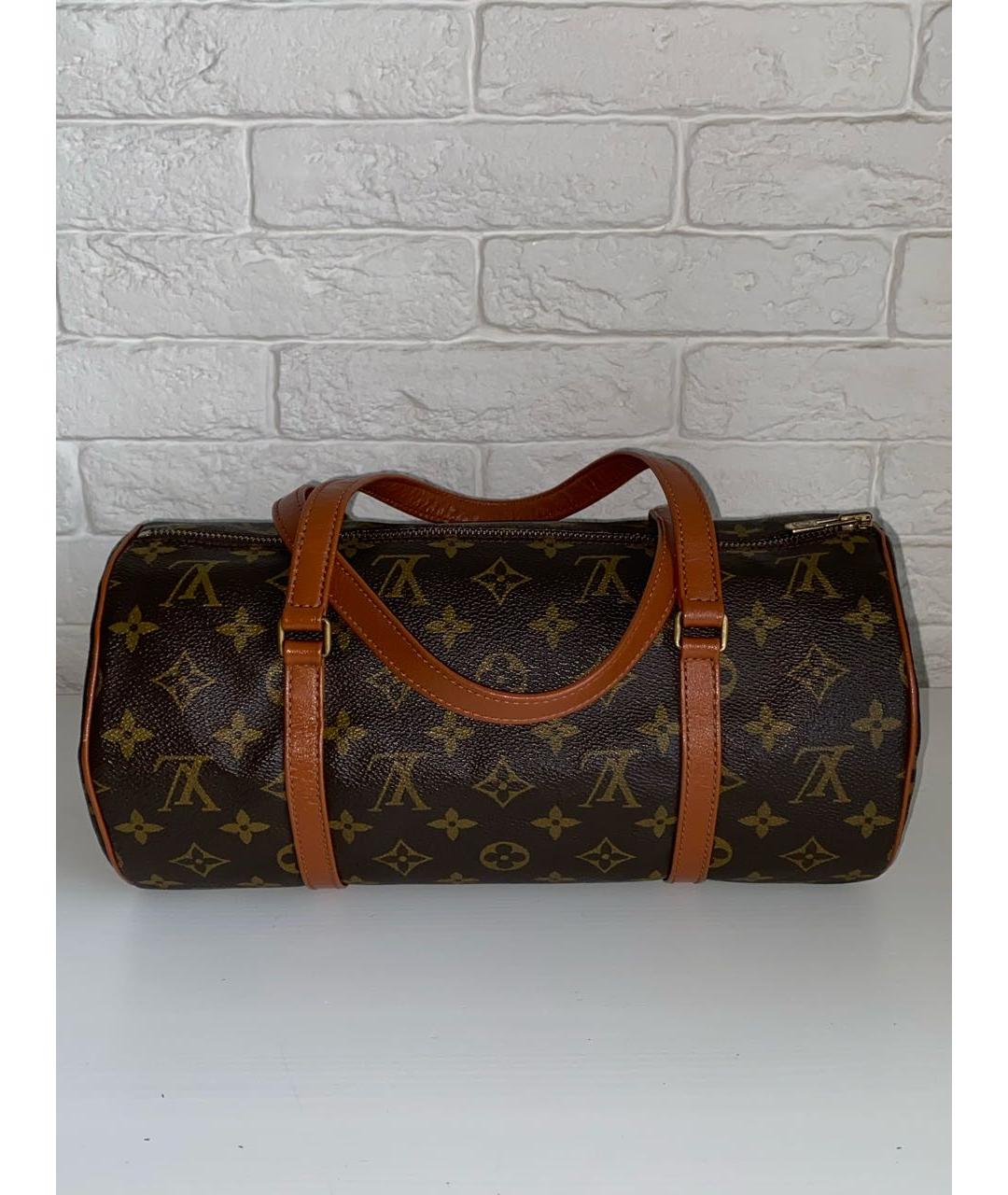 LOUIS VUITTON Коричневая сумка через плечо, фото 9