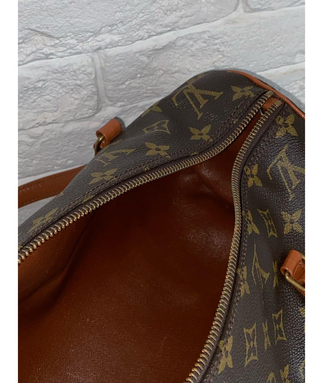 LOUIS VUITTON Коричневая сумка через плечо, фото 7