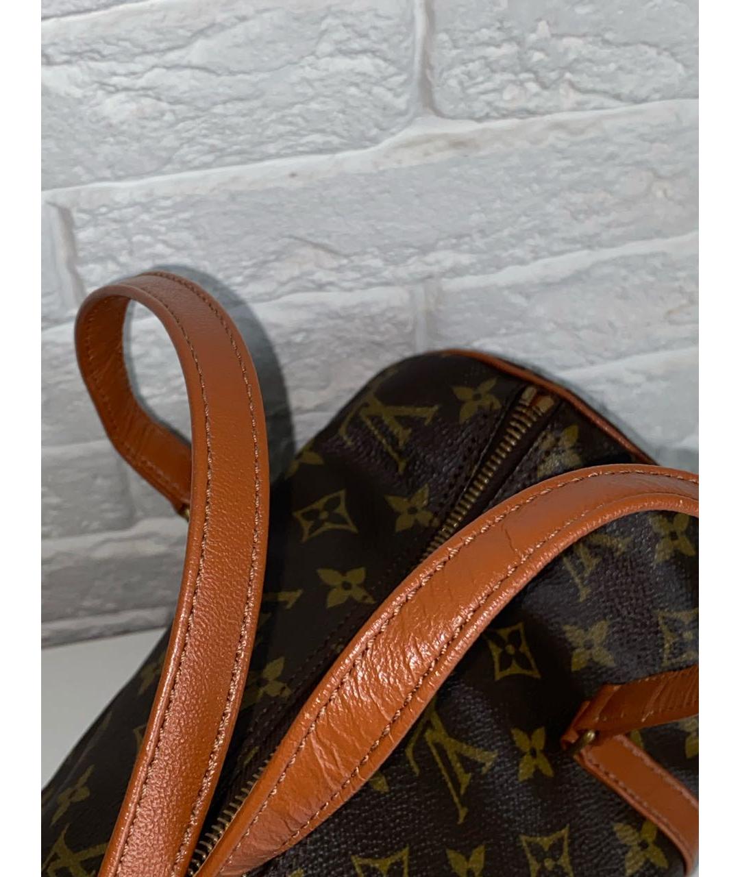 LOUIS VUITTON Коричневая сумка через плечо, фото 8