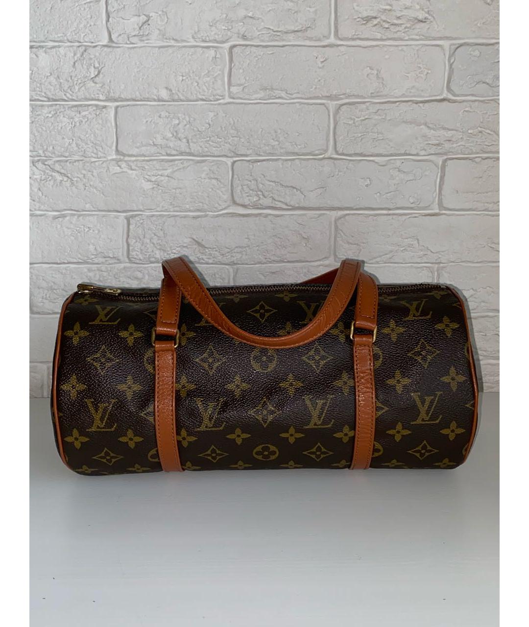 LOUIS VUITTON Коричневая сумка через плечо, фото 3