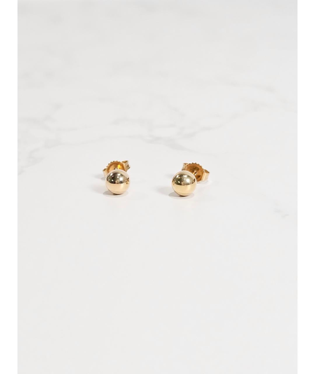 TIFFANY&CO Золотые серьги из желтого золота, фото 3