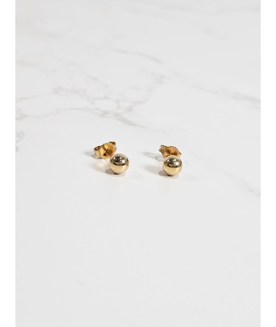 TIFFANY&CO Золотые серьги из желтого золота, фото 2