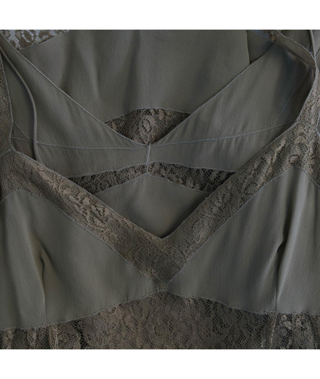 CHRISTIAN DIOR Бежевая шелковая блузы, фото 3