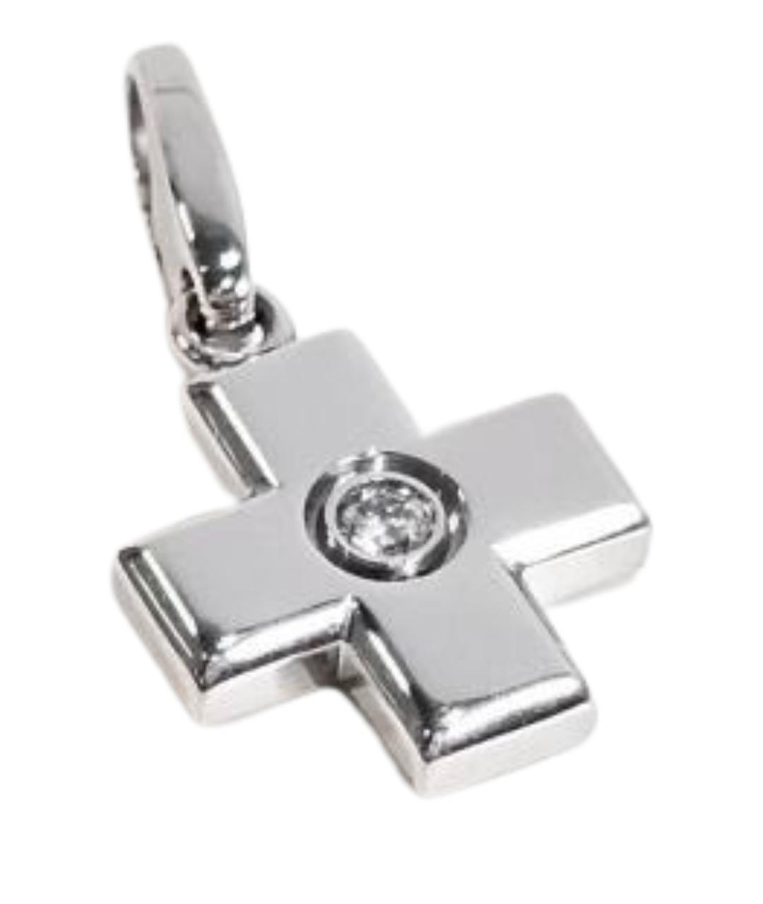 CARTIER Серебрянный кулон из белого золота, фото 1