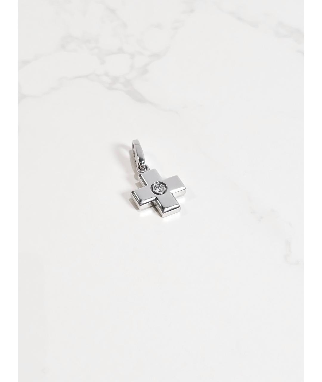CARTIER Серебрянный кулон из белого золота, фото 2