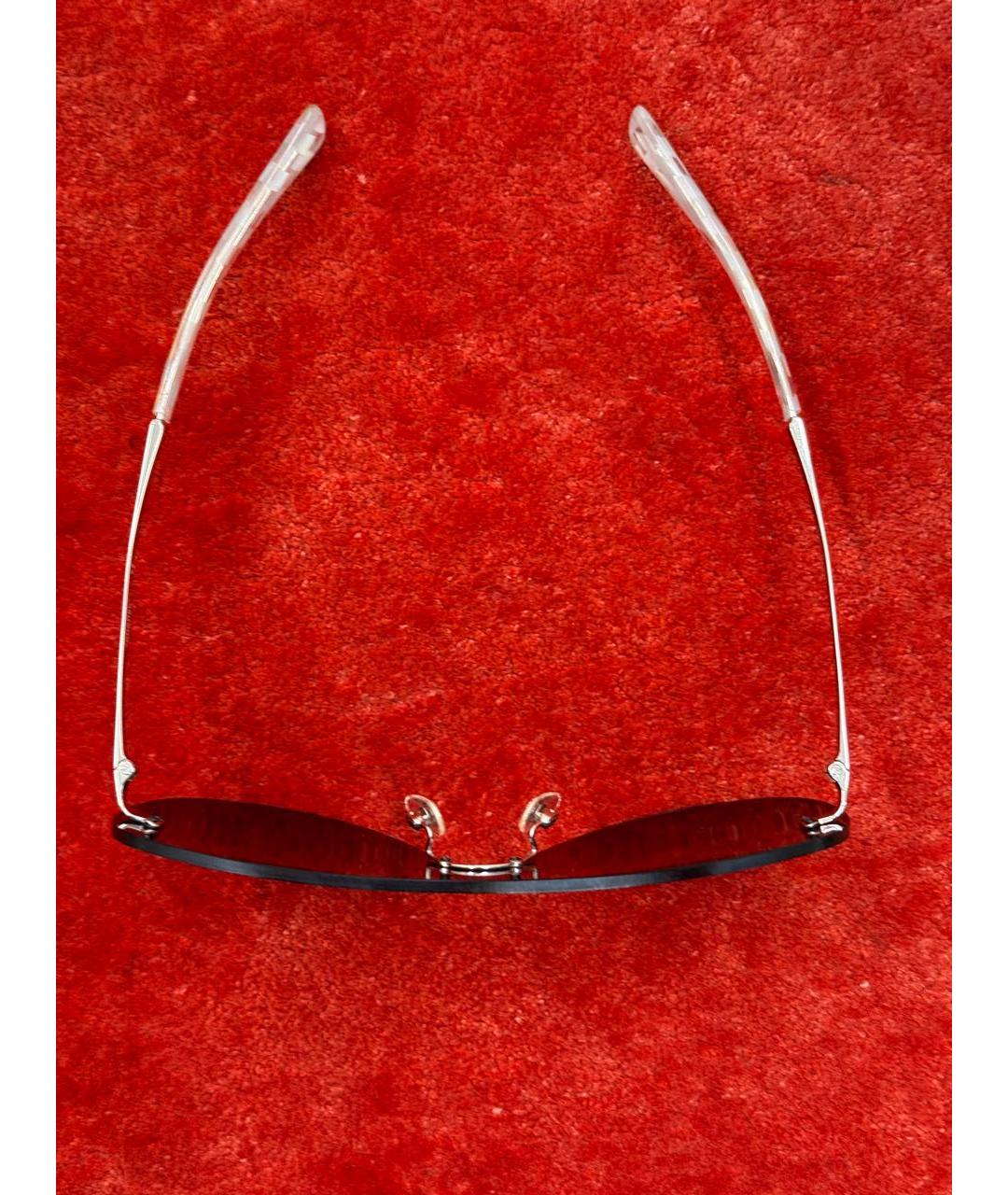 CHANEL Фиолетовые пластиковые солнцезащитные очки, фото 5