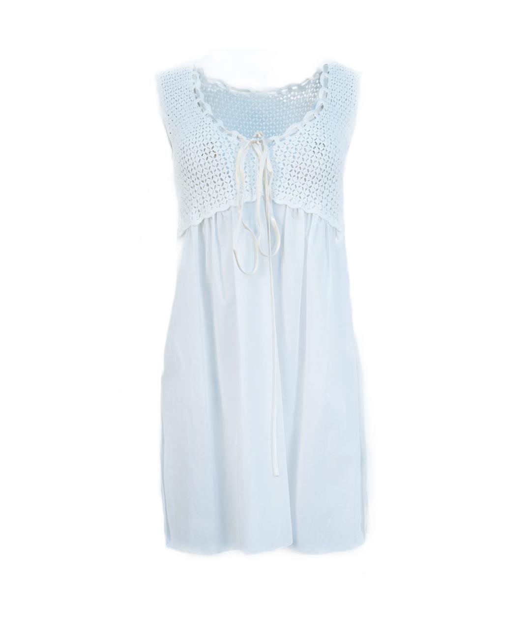 DOLCE&GABBANA Белая хлопковая блузы, фото 6