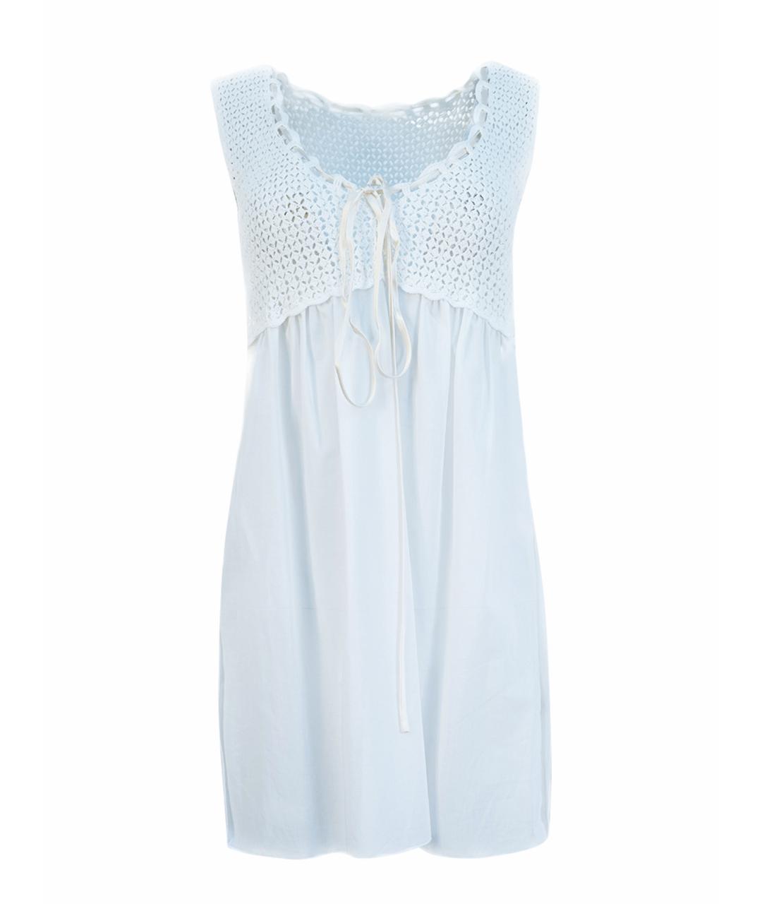 DOLCE&GABBANA Белая хлопковая блузы, фото 1