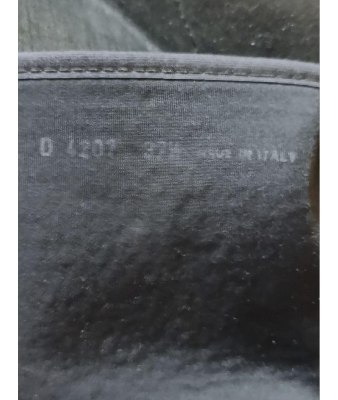 RICK OWENS DRKSHDW Черные кеды, фото 2