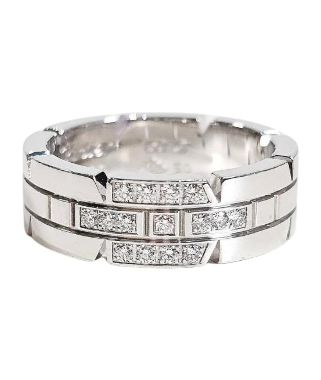 CARTIER Серебряное кольцо из белого золота, фото 1