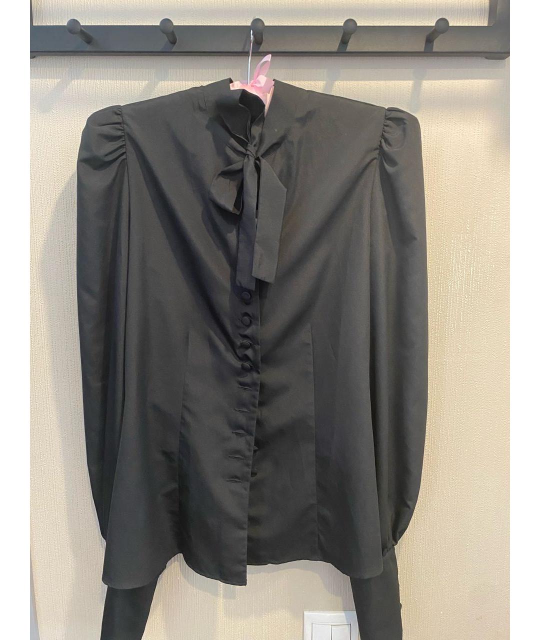 TOM FORD Черная полиэстеровая блузы, фото 8