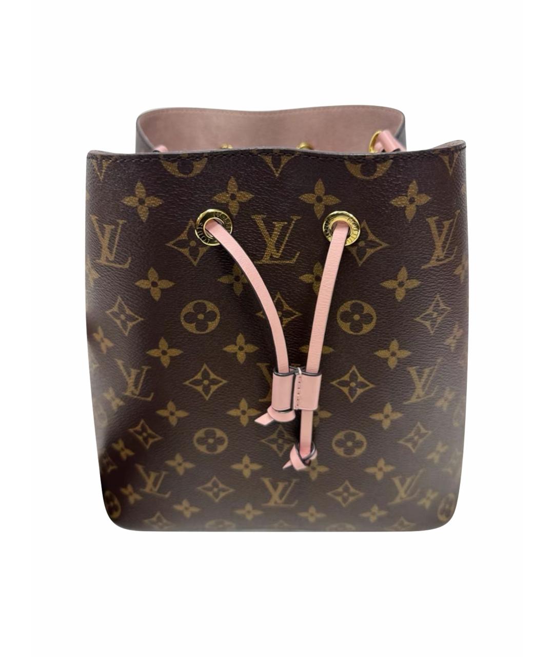 LOUIS VUITTON Коричневая сумка через плечо, фото 1