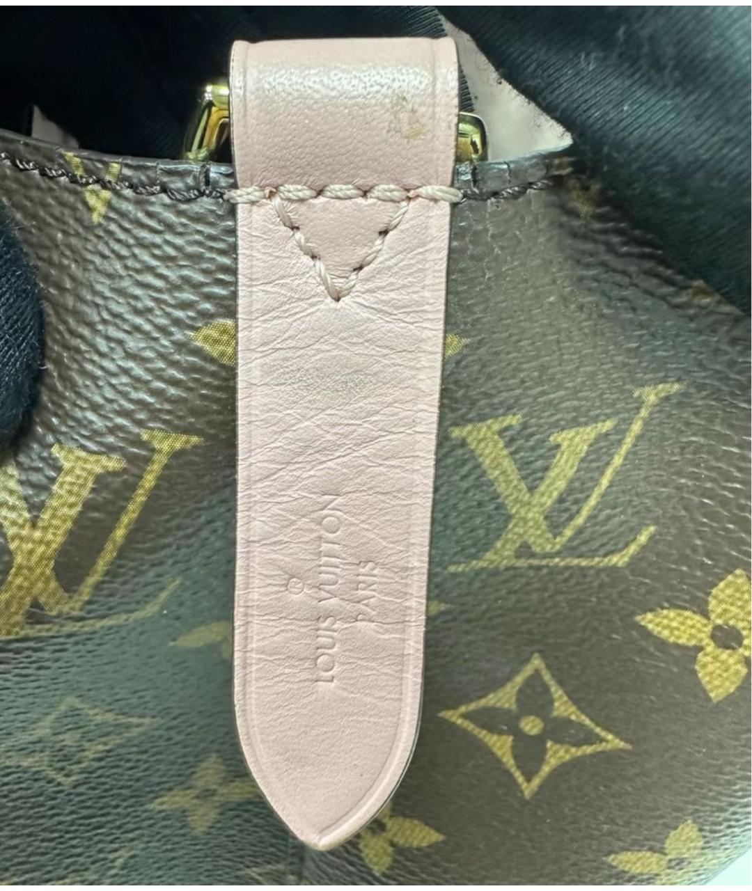 LOUIS VUITTON Коричневая сумка через плечо, фото 3