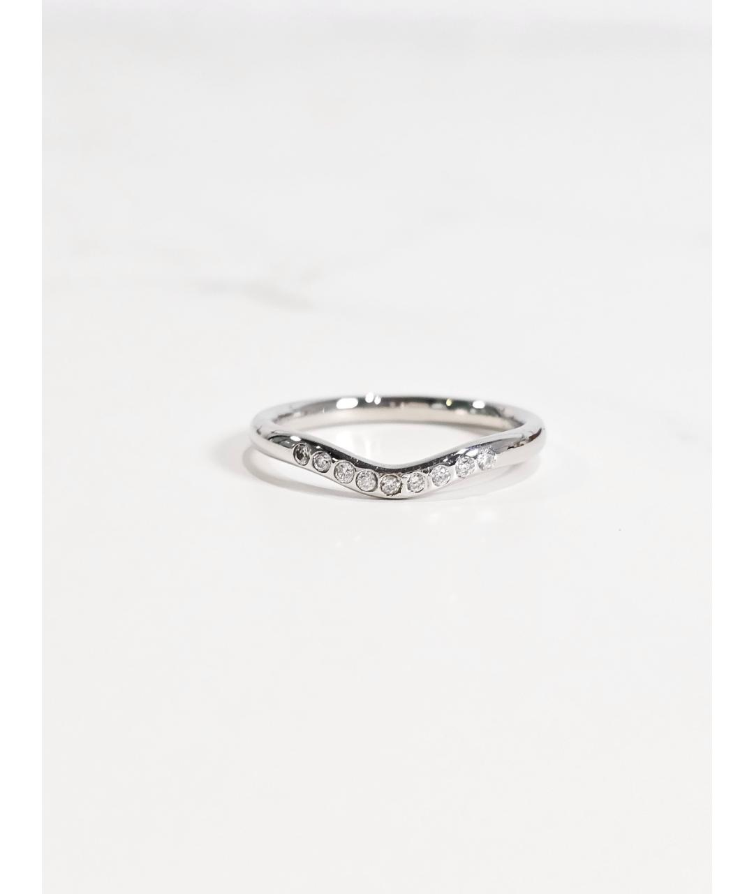 TIFFANY&CO Серебряное платиновое кольцо, фото 3