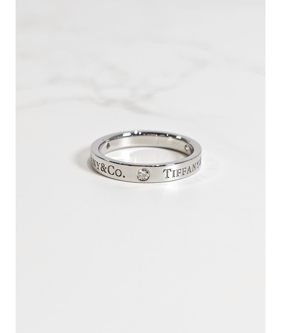 TIFFANY&CO Серебряное платиновое кольцо, фото 3