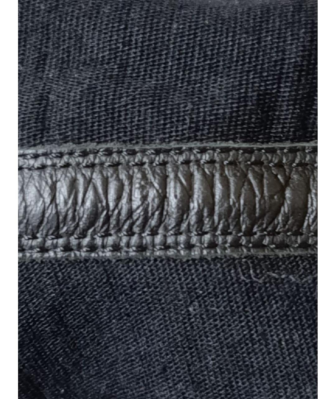 RICK OWENS Черные кожаные ботфорты, фото 8