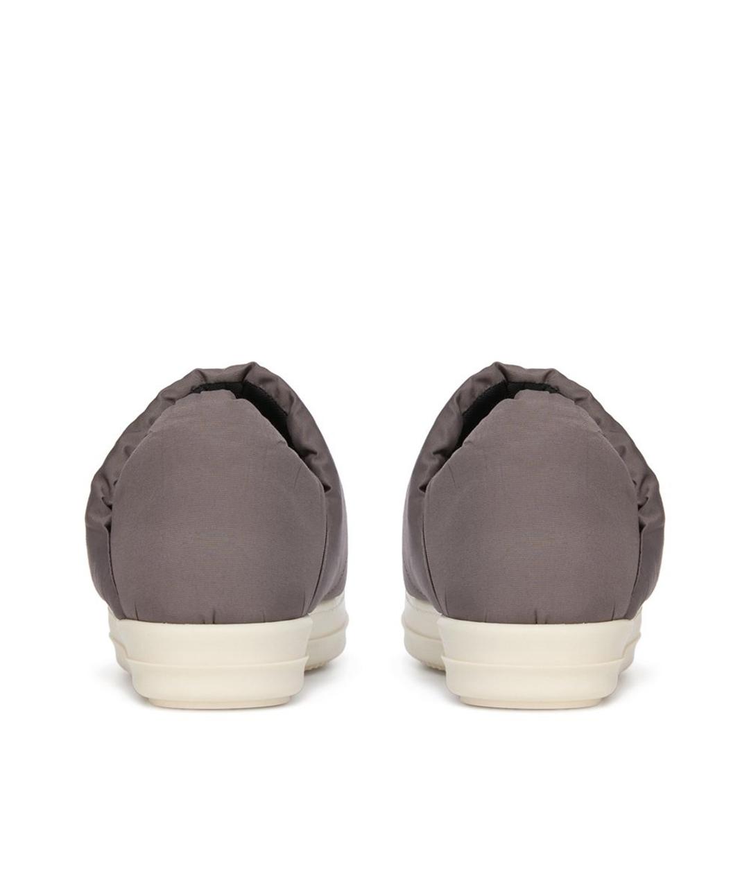 RICK OWENS Бежевые низкие кроссовки / кеды, фото 9