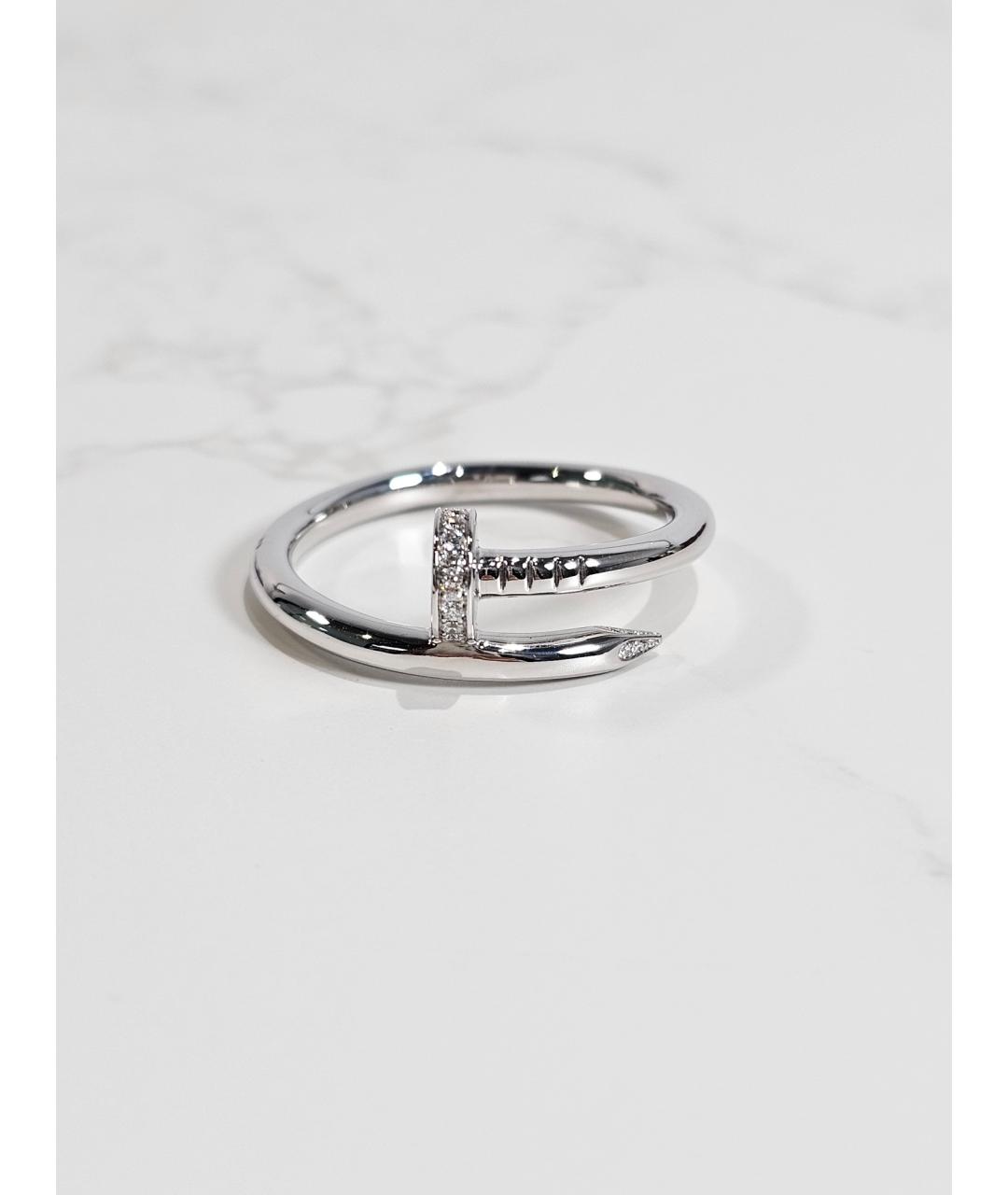 CARTIER Серебряное кольцо из белого золота, фото 3